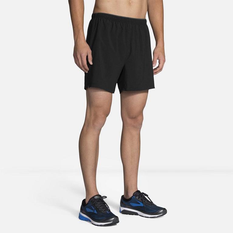 Brooks Men's Go-To 5 Running Shorts - Grey (PYCF03295)